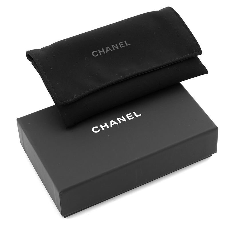 シャネル コインケース マトラッセ ココマーク キャビアスキン ラインストーン AP4818 CHANEL 黒