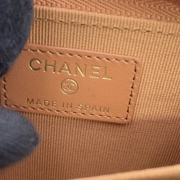 シャネル コインケース マトラッセ ココマーク キャビアスキン ラインストーン AP4818 CHANEL 財布