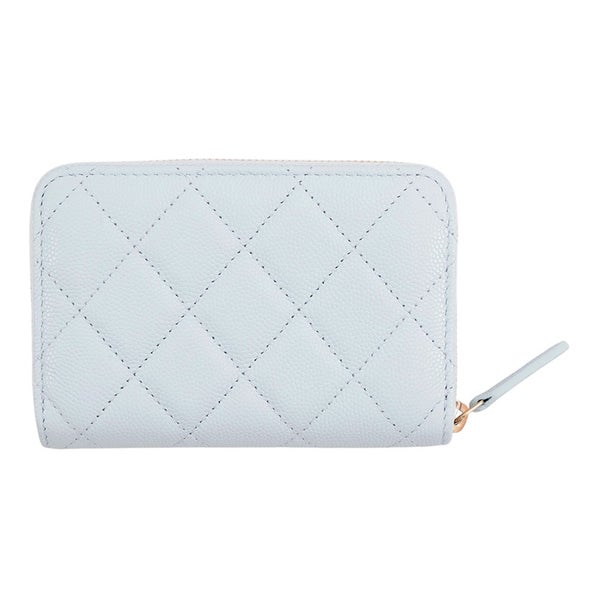 シャネル コインケース ココマーク マトラッセ ジップ コインパース ラインストーン キャビアスキン AP4560 CHANEL 財布