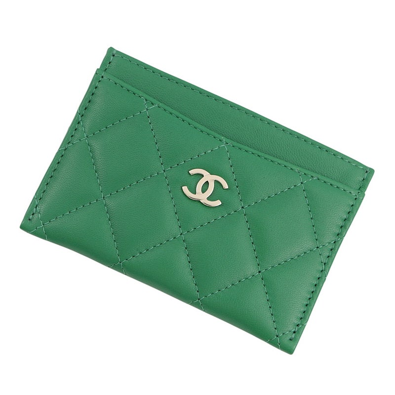シャネル カードケース クラシック マトラッセ ココマーク ラムスキン AP0213 CHANEL 定期入れ 名刺入れ パスケース