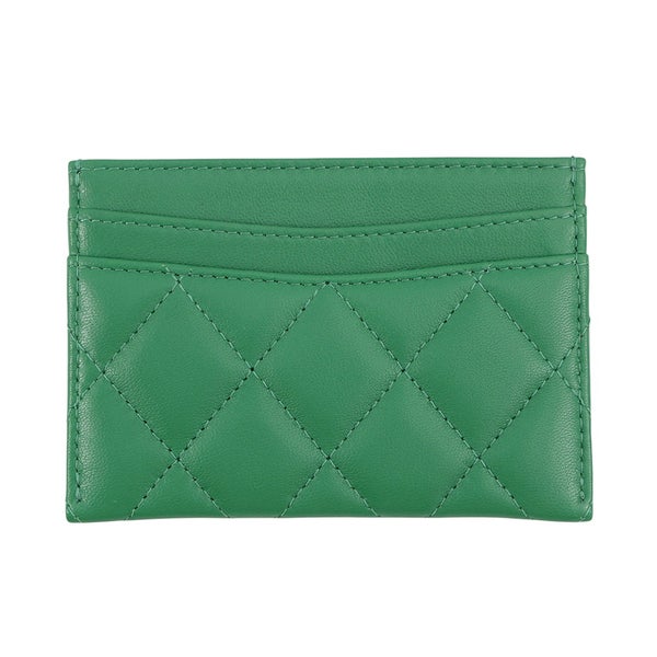 シャネル カードケース クラシック マトラッセ ココマーク ラムスキン AP0213 CHANEL 定期入れ 名刺入れ パスケース
