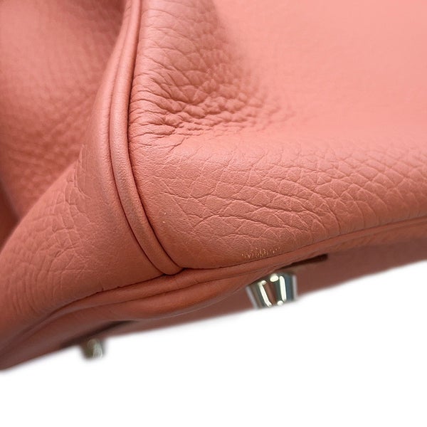 エルメス バーキン35 ローズティー/シルバー金具 トリヨンクレマンス □Q刻印 HERMES Birkin ハンドバッグ