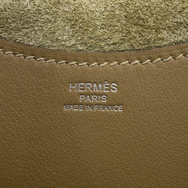 エルメス トートバッグ インザループ 18 デュンヌ/シルバー金具 トリヨンクレマンス/スイフト G刻印