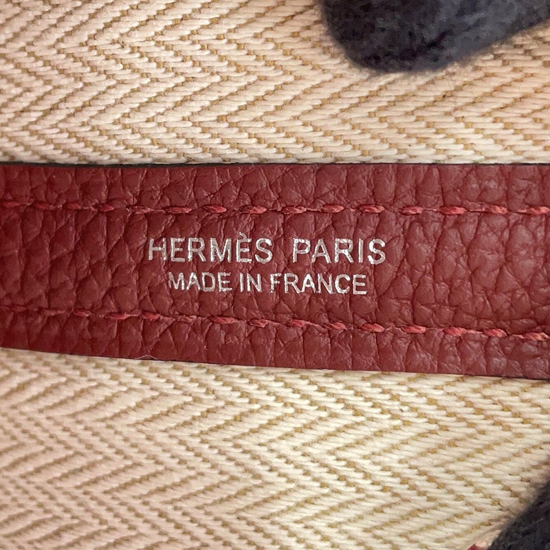 エルメス トートバッグ ネオ・ガーデン 23 ガーデンパーティ ルージュアッシュ/シルバー金具 ネゴンダ G刻印 HERMES