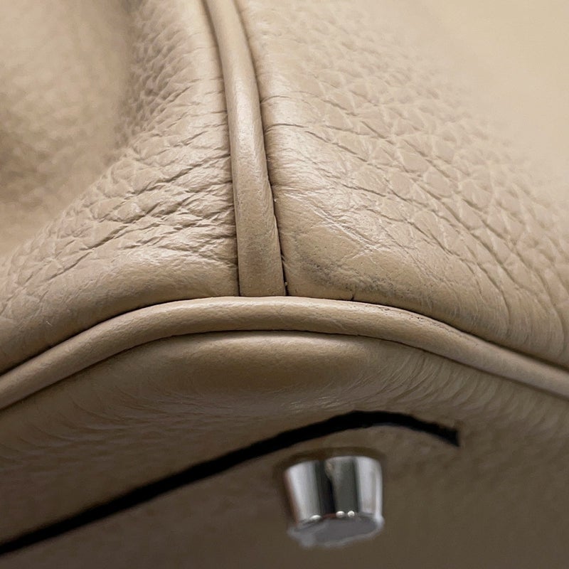 エルメス バーキン25 ヴェルソ トレンチ/ブーゲンビリア/シルバー金具 トゴ U刻印 HERMES Birkin ハンドバッグ