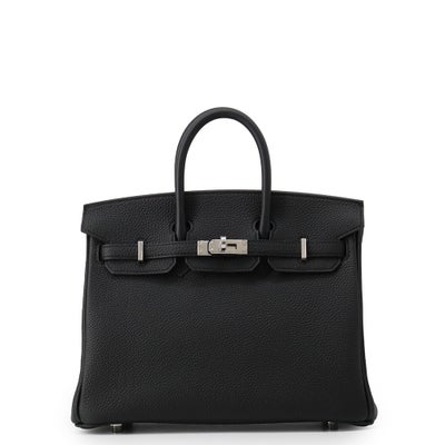 Hermès Birkin 25 Black Togo Palladium