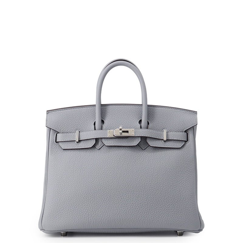 エルメス バーキン25 グリパンタン/シルバー金具 トゴ G刻印 HERMES Birkin ハンドバッグ