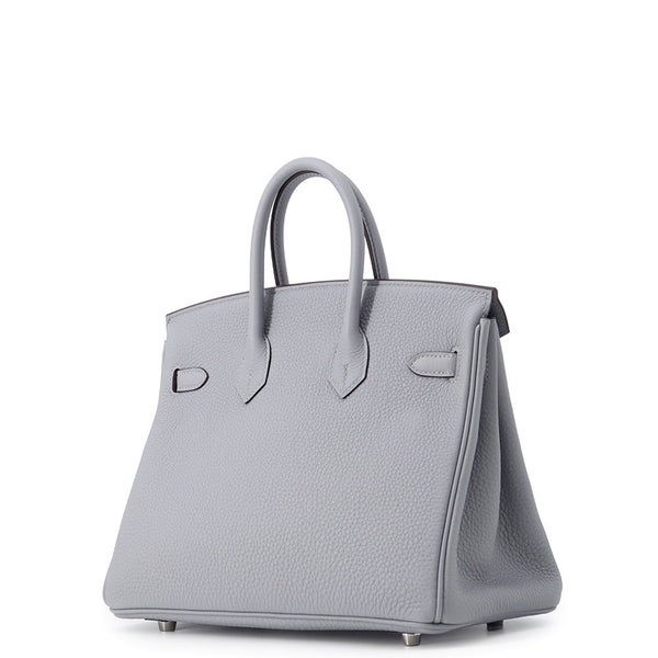 エルメス バーキン25 グリパンタン/シルバー金具 トゴ G刻印 HERMES Birkin ハンドバッグ