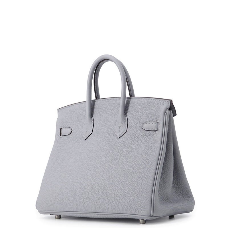 エルメス バーキン25 グリパンタン/シルバー金具 トゴ G刻印 HERMES Birkin ハンドバッグ