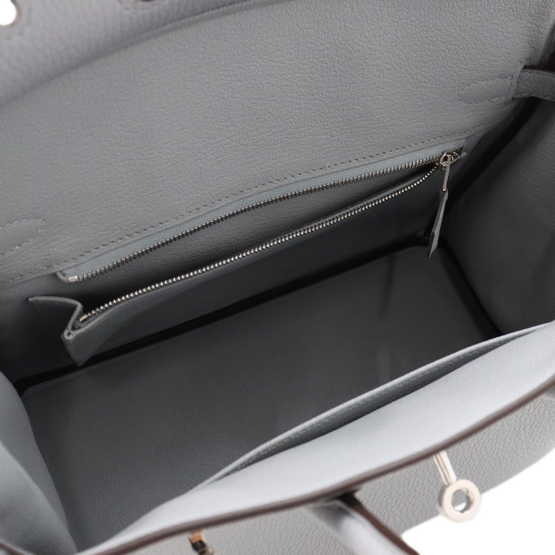 エルメス バーキン25 グリパンタン/シルバー金具 トゴ G刻印 HERMES Birkin ハンドバッグ