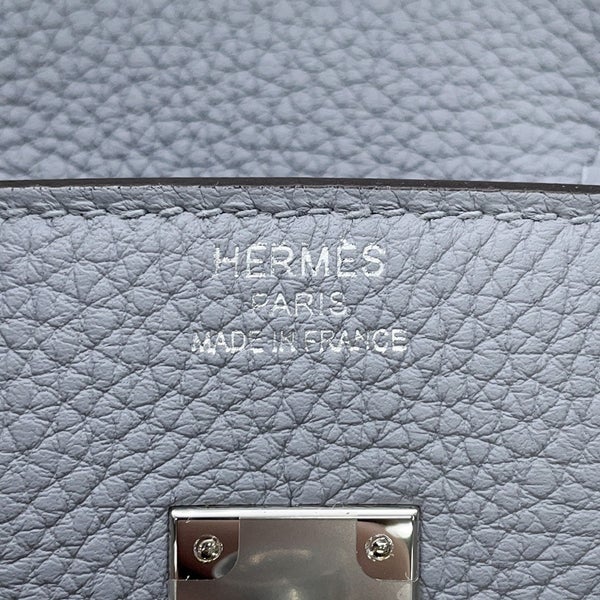 エルメス バーキン25 グリパンタン/シルバー金具 トゴ G刻印 HERMES Birkin ハンドバッグ