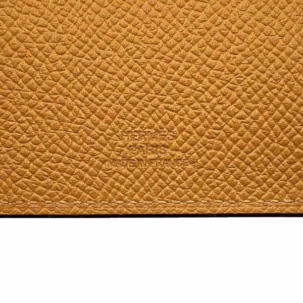 エルメス パスポートケース ターマックPM ナチュラルサブレ/シルバー金具 ヴォーエプソン Y刻印 タルマック