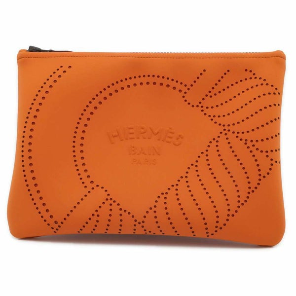 エルメス ポーチ ネオバン カノエ H MMHERMES フラットポーチ 小物入れ