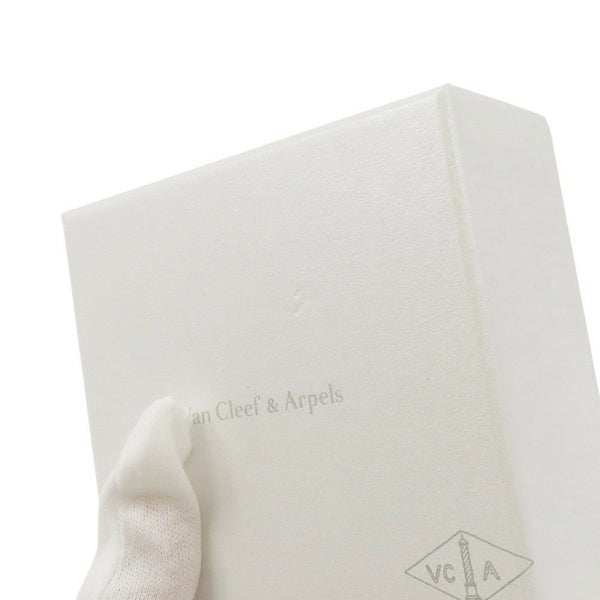 ヴァンクリ ピアス マジック アルハンブラ イヤリング 2モチーフ カーネリアン タイガーズアイ K18YG VCARN5JR00