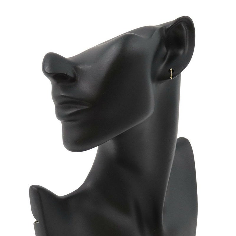 ティファニー ピアス フルール ド リス ステム ピアス ダイヤモンド K18YGイエローゴールド Tiffany&Co.