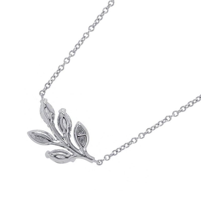 ティファニー ネックレス ビクトリア ダイヤモンド ブランチ ペンダント ダイヤ 計0.31ct Pt950プラチナ 66960803 Tiffany&Co.