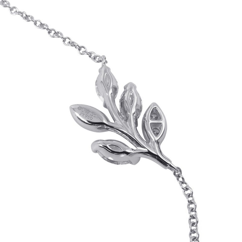 ティファニー ネックレス ビクトリア ダイヤモンド ブランチ ペンダント ダイヤ 計0.31ct Pt950プラチナ 66960803 Tiffany&Co.