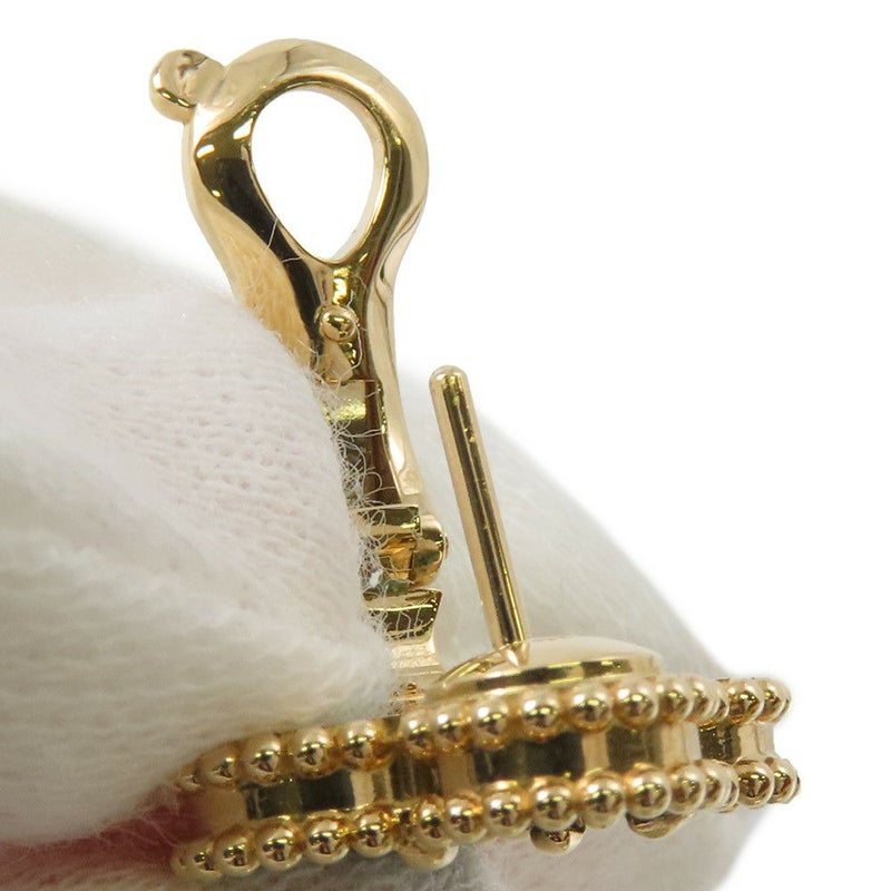 ヴァンクリーフ&アーペル ピアス マジック アルハンブラ イヤリング 3モチーフ マラカイト K18YGイエローゴールド VCARO2AG00