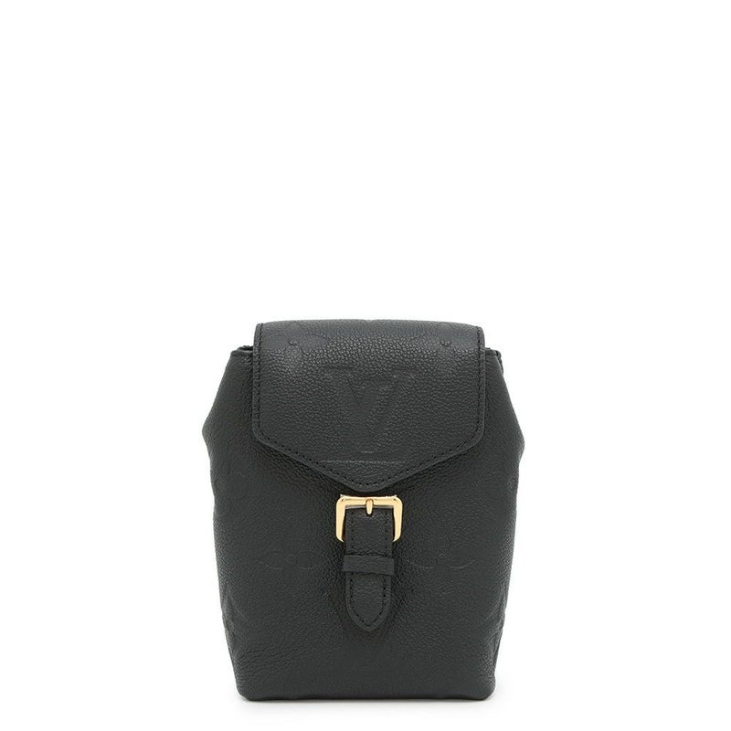 ルイヴィトン リュック モノグラム・アンプラント タイニー・バックパック M80596 LOUIS VUITTON 黒 ブラック