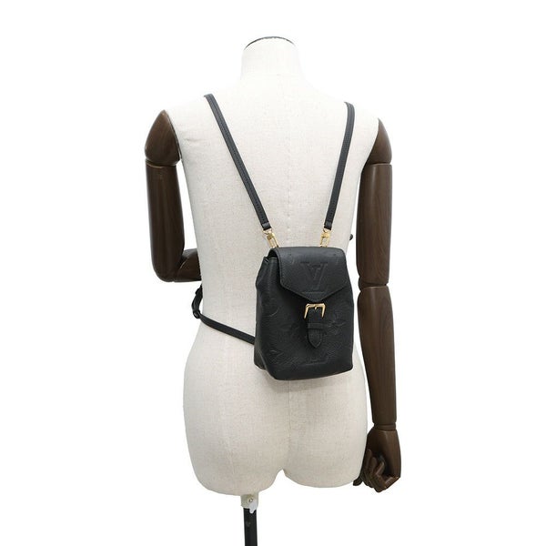ルイヴィトン リュック モノグラム・アンプラント タイニー・バックパック M80596 LOUIS VUITTON 黒 ブラック