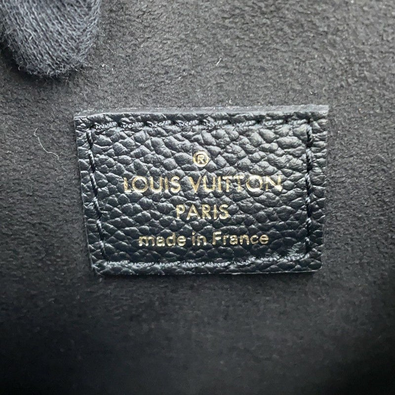 ルイヴィトン リュック モノグラム・アンプラント タイニー・バックパック M80596 LOUIS VUITTON 黒 ブラック