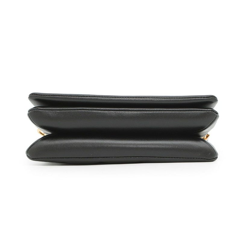 ルイヴィトン ショルダーバッグ モノグラム・パターン/ラムレザー ポシェットクッサン M83359 LOUIS VUITTON ブラック 黒