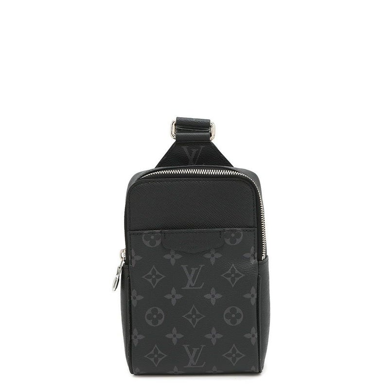 ルイヴィトン ボディバッグ モノグラム・エクリプス タイガ アウトドア・スリングバッグ M30741 ブラック 黒 タイガラマ