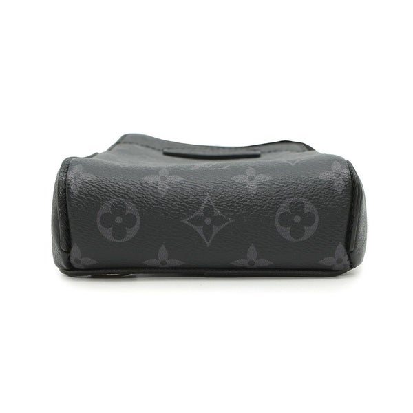 ルイヴィトン ボディバッグ モノグラム・エクリプス タイガ アウトドア・スリングバッグ M30741 ブラック 黒 タイガラマ