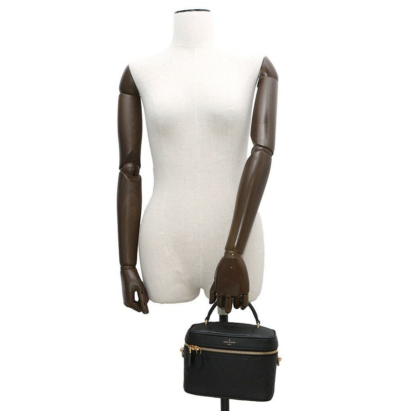 ルイヴィトン ハンドバッグ モノグラム・アンプラント ヴァニティPM M45598 バニティバッグ 黒 ブラック