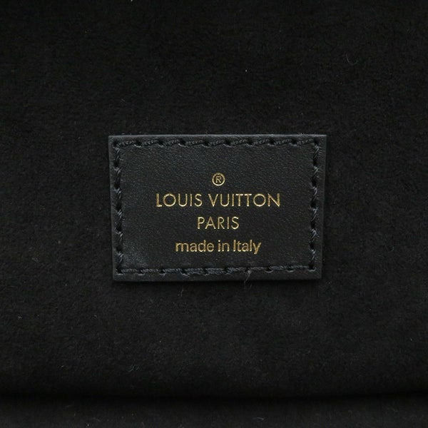 ルイヴィトン ハンドバッグ モノグラム・アンプラント ヴァニティPM M45598 バニティバッグ 黒 ブラック