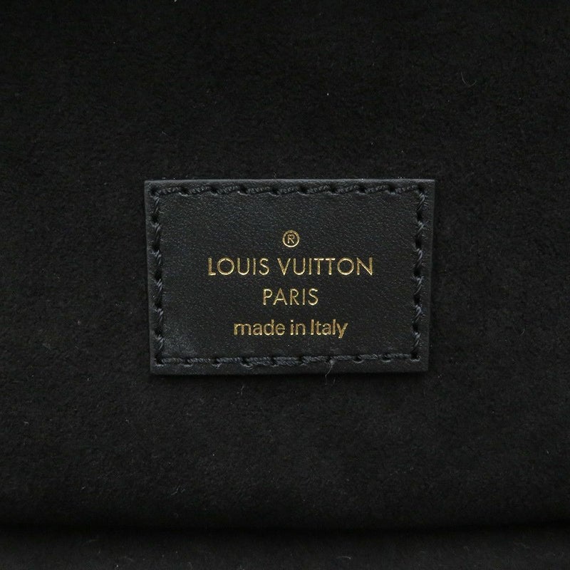 ルイヴィトン ハンドバッグ モノグラム・アンプラント ヴァニティPM M45598 バニティバッグ 黒 ブラック