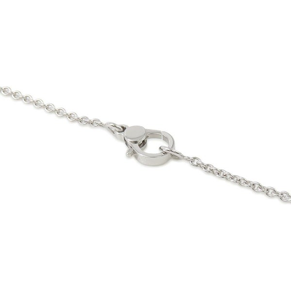 エルメス ネックレス ペンダント フィネス ダイヤモンド 17P 計0.46ct K18WGホワイトゴールド HERMES