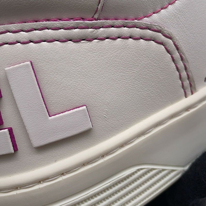 シャネル スニーカー ココマーク ロゴ レザー G35934 レディースサイズ38 CHANEL 靴 白