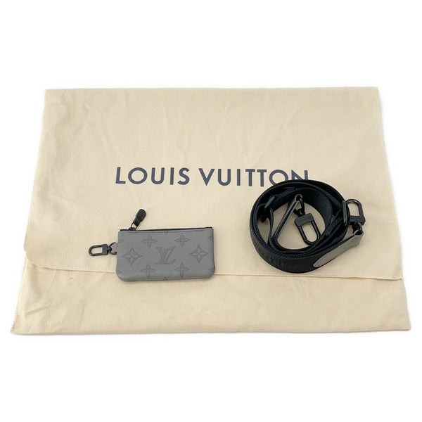 ルイヴィトン ショルダーバッグ モノグラム・シャドウ デュオ・メッセンジャー M46104 LOUIS VUITTON メンズ