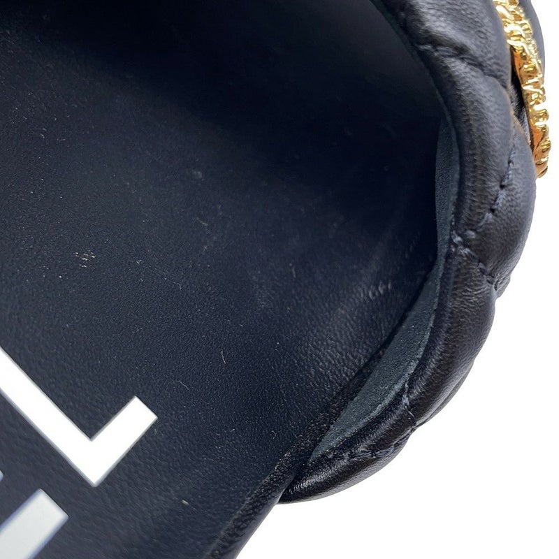 シャネル サンダル マトラッセ ココマーク ラムスキン G38820 レディースサイズ38C CHANEL 黒