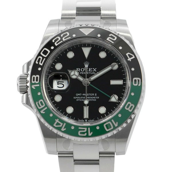 ロレックス GMTマスター2 ランダムシリアル ルーレット 126720VTNR ROLEX 腕時計 黒文字盤