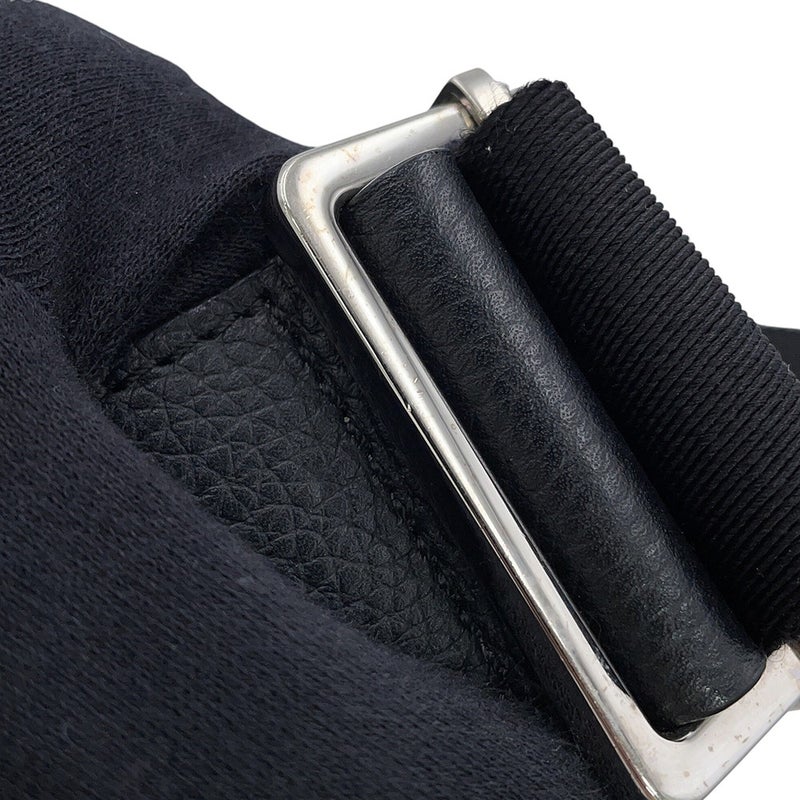 クリスチャン・ディオール ボディバッグ オブリーク ジャカード サドル ポーチ 1ADPO095YKY Christian Dior 黒 トロッター