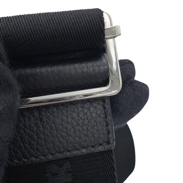 クリスチャン・ディオール ボディバッグ オブリーク ジャカード サドル ポーチ 1ADPO095YKY Christian Dior 黒 トロッター
