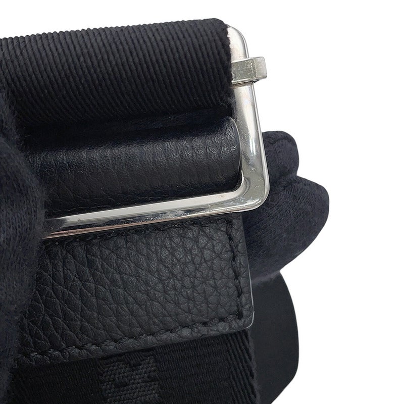 クリスチャン・ディオール ボディバッグ オブリーク ジャカード サドル ポーチ 1ADPO095YKY Christian Dior 黒 トロッター