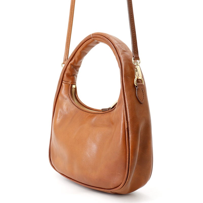 ミュウミュウ ハンドバッグ ワンダー ホーボーバッグ スモール レザー 5BC125 Miu Miu 2way