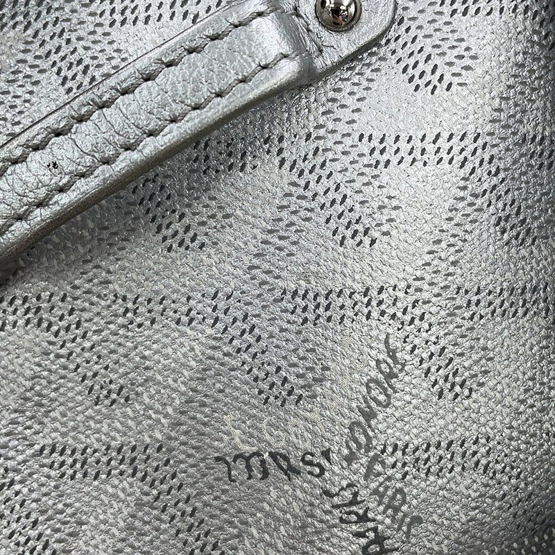 ゴヤール ハンドバッグ サイゴン ミニ スープル PVC ウッド GOYARD 2way