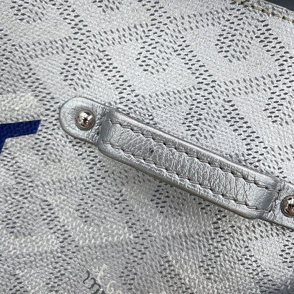 ゴヤール ハンドバッグ サイゴン ミニ スープル PVC ウッド GOYARD 2way