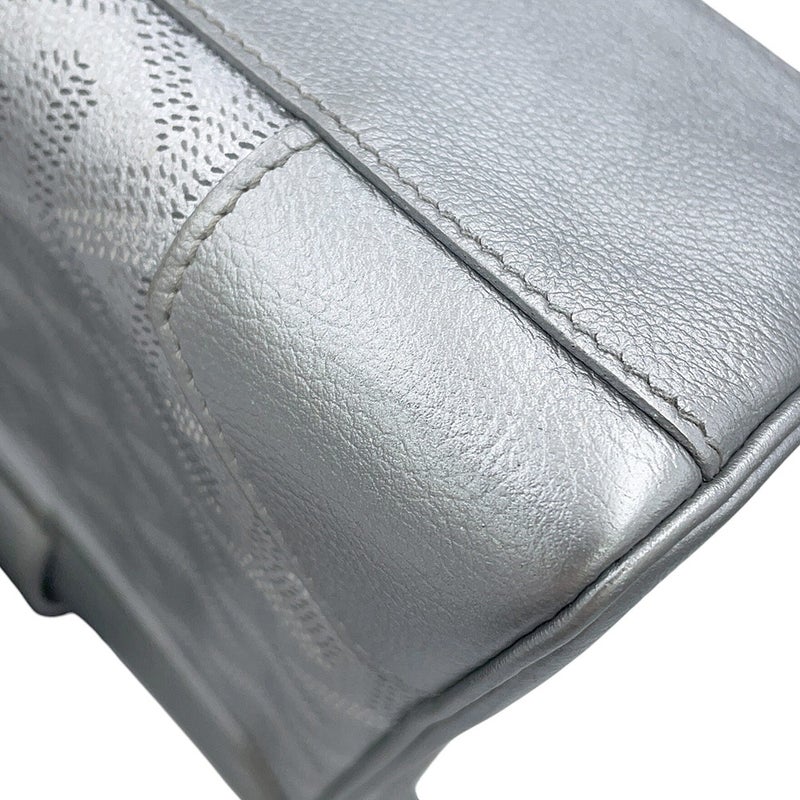 ゴヤール ハンドバッグ サイゴン ミニ スープル PVC ウッド GOYARD 2way
