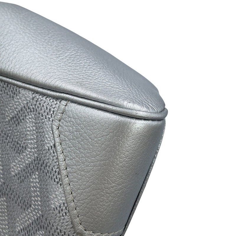 ゴヤール ハンドバッグ サイゴン ミニ スープル PVC ウッド GOYARD 2way