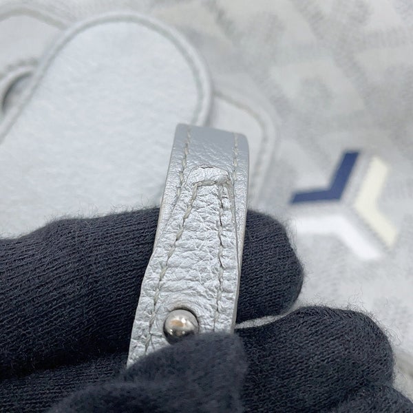 ゴヤール ハンドバッグ サイゴン ミニ スープル PVC ウッド GOYARD 2way