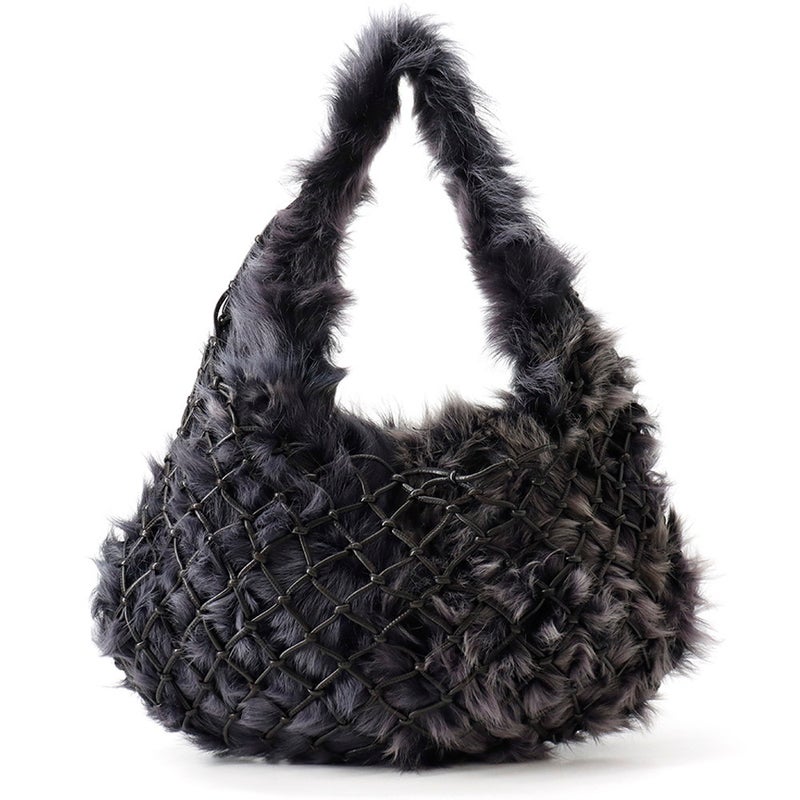 ボッテガヴェネタ ショルダーバッグ ホーボー ワンショルダー バッグ レザー BOTTEGA VENETA 黒