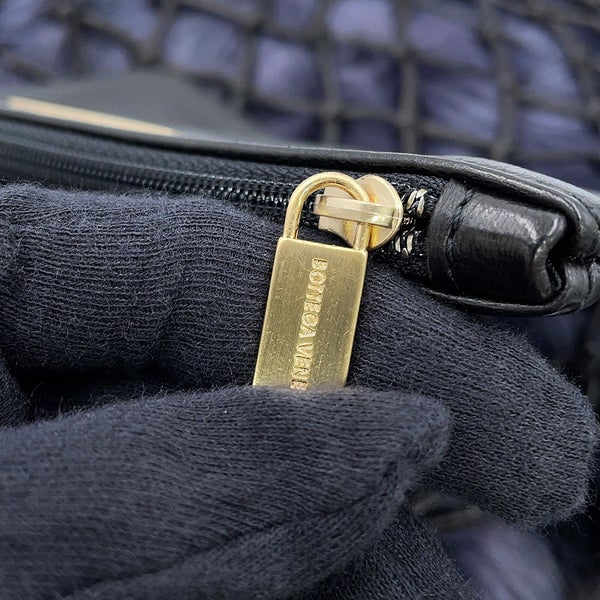 ボッテガヴェネタ ショルダーバッグ ホーボー ワンショルダー バッグ レザー BOTTEGA VENETA 黒