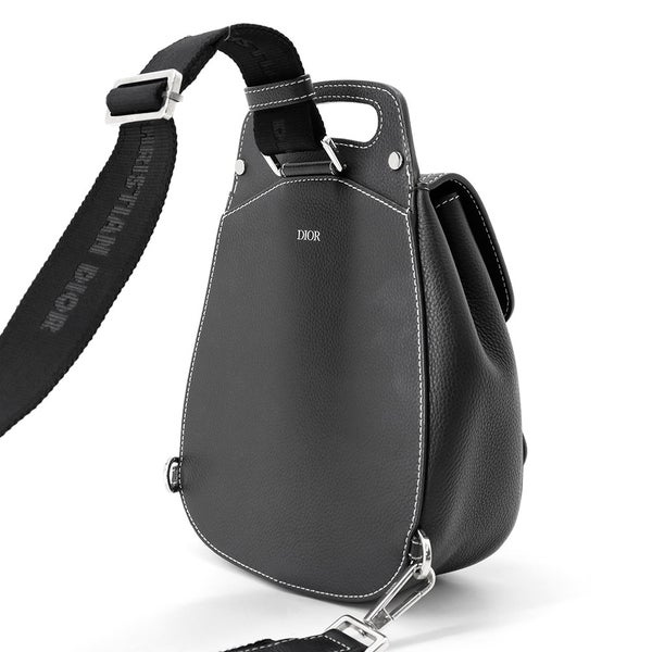クリスチャン・ディオール ボディバッグ ギャロップ スリングバッグ レザー 1ADBO022YKK Christian Dior 黒