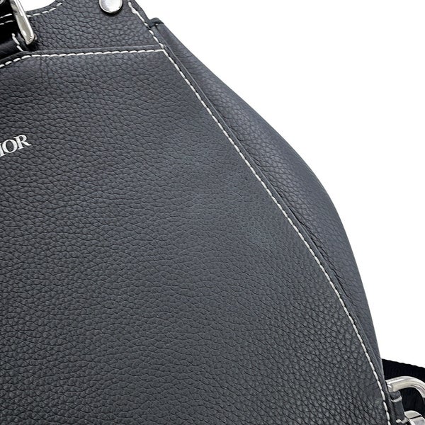 クリスチャン・ディオール ボディバッグ ギャロップ スリングバッグ レザー 1ADBO022YKK Christian Dior 黒
