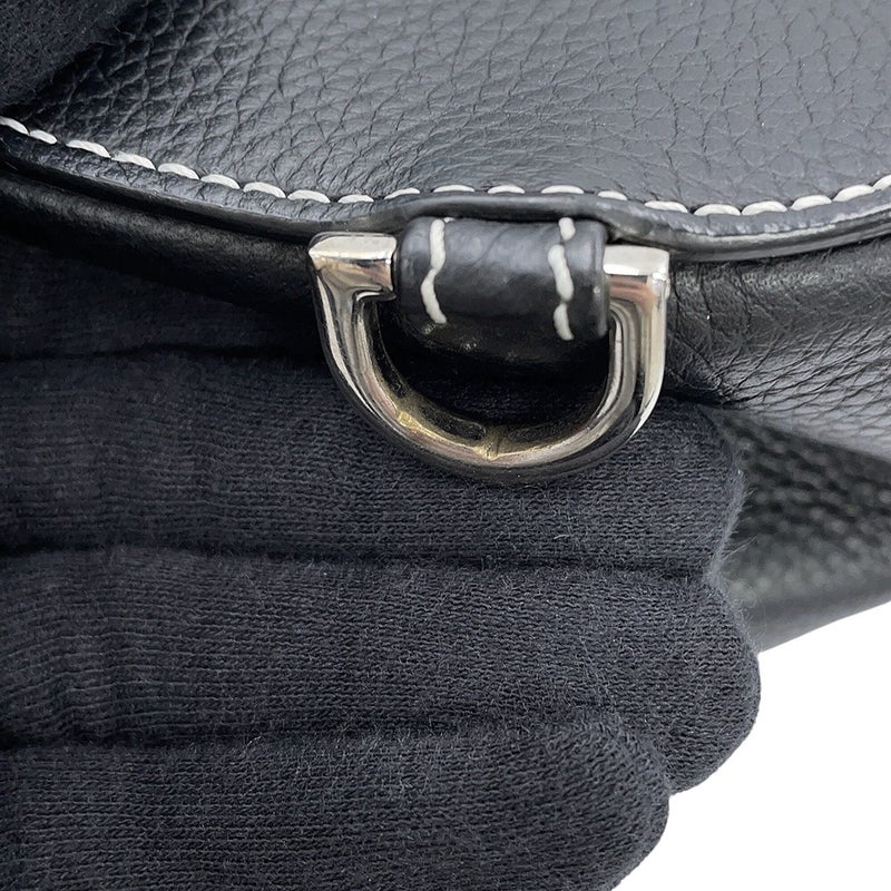 クリスチャン・ディオール ボディバッグ ギャロップ スリングバッグ レザー 1ADBO022YKK Christian Dior 黒